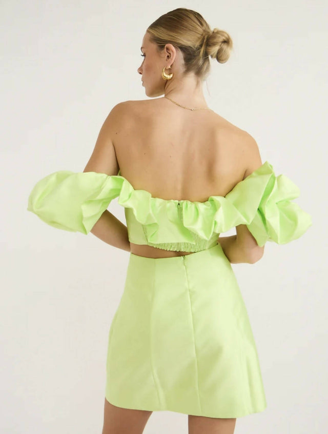 ALEMAIS - Alemais Suzi Off Shoulder Mini Dress