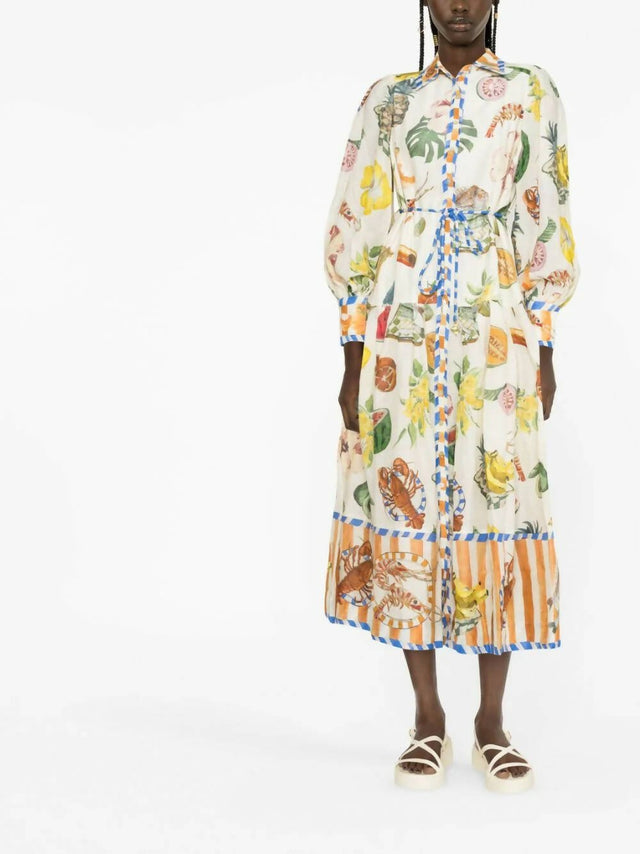 ALEMAIS - Alemais Theo Shirtdress