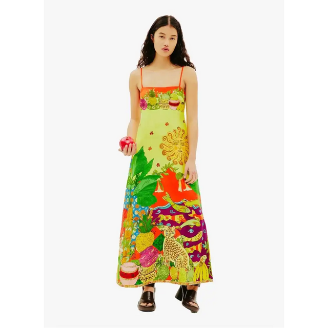 Alemais Tiger Day Dress Multi Size AU 6 - 6 / Print - Dresses