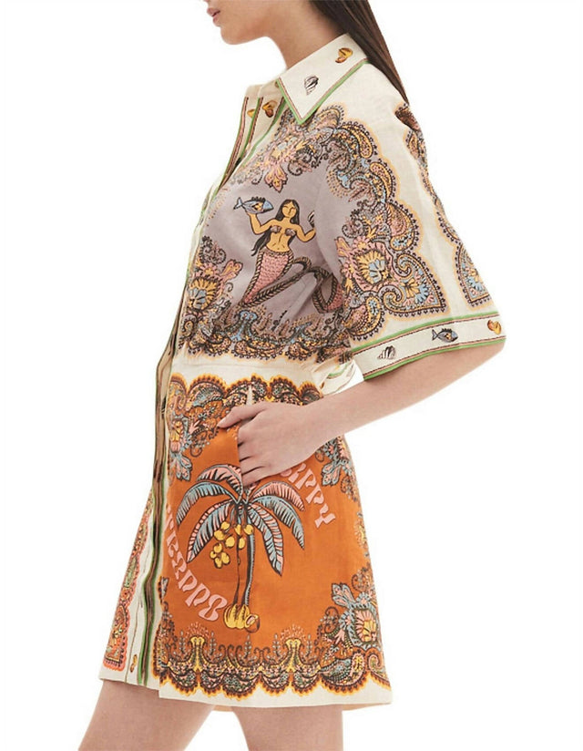 ALEMAIS - Alemais Trippy Troppo Mini Dress