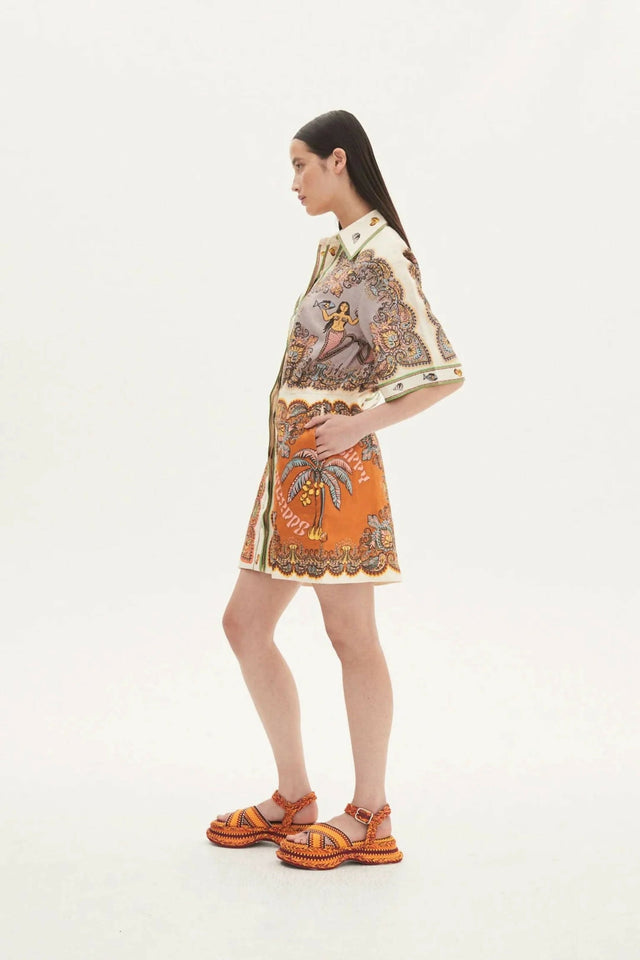 Alemais Trippy Troppo Mini Dress Size 8 10 12 - Dresses