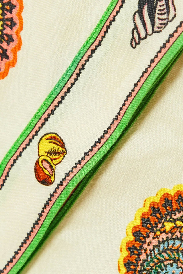 ALEMAIS - Alemais Trippy Troppo Printed Linen Shirt Dress