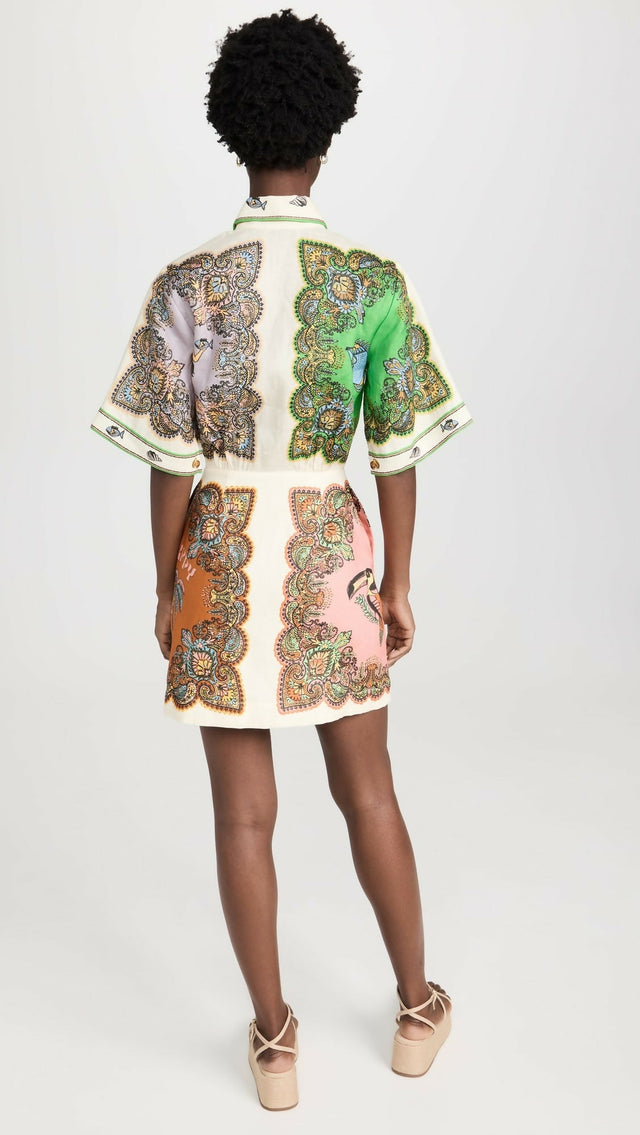 Alemais Troppo Mini Dress - 16 / Multi - Dresses