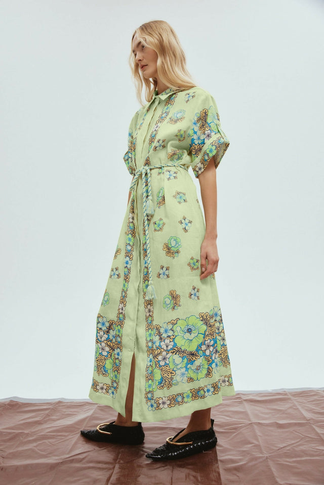Alemais Velma Shirtdress - 8 / Print - Dresses