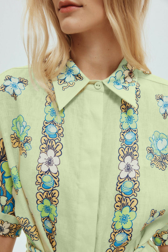 Alemais Velma Shirtdress - 8 / Print - Dresses