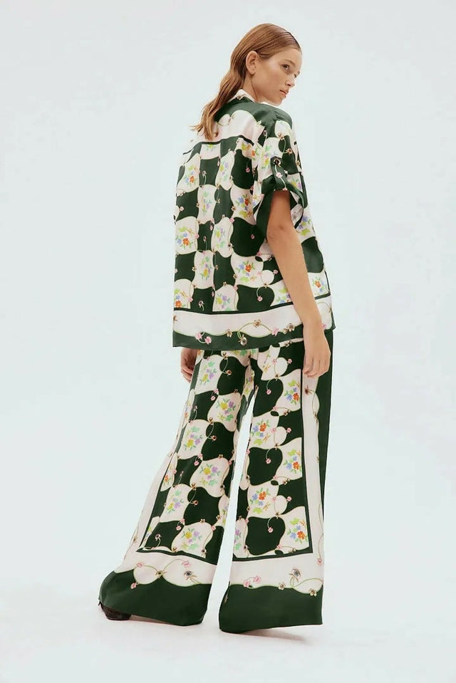 Alemais Venus Shirt and Pants Set Multi Floral Size 14 - 14 / Print - Outfit Sets