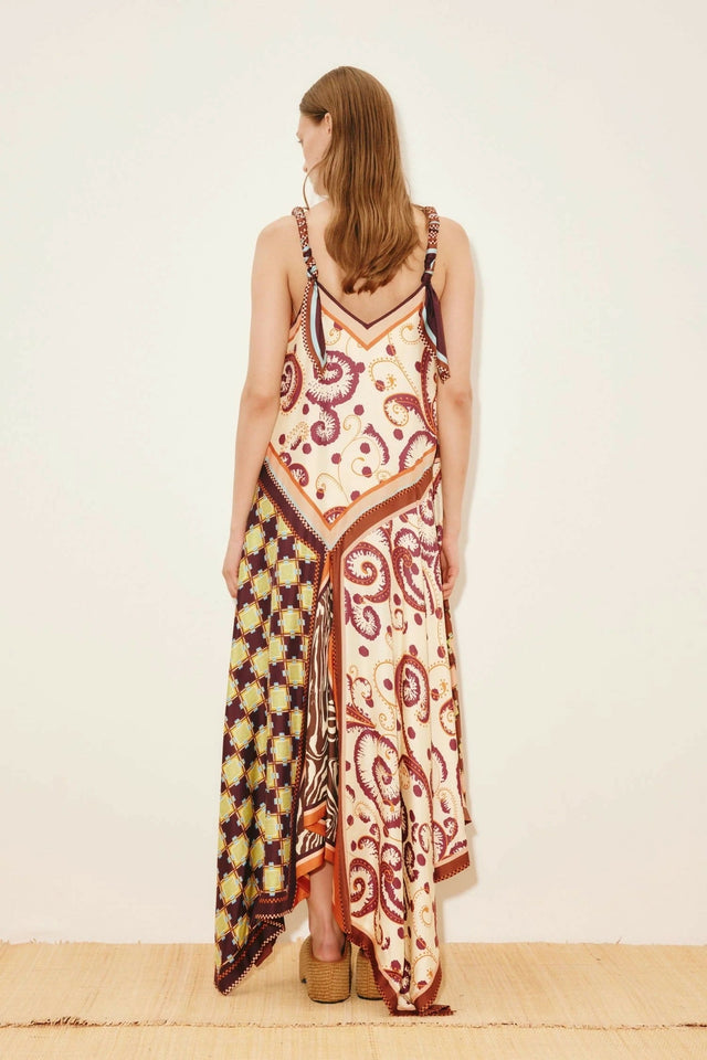 Alémais Wilson Silk Midi - 16 / Multi - Dresses