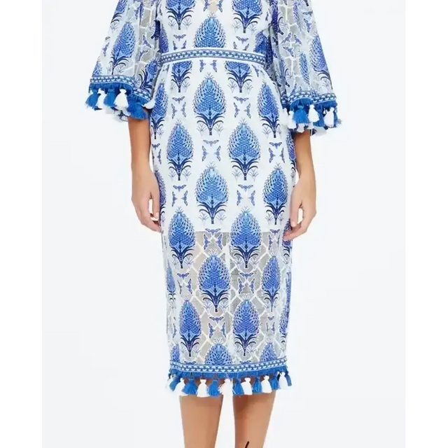 Alice McCall Memphis Midi Dress Print Size 8 - 8 / Print - Dresses