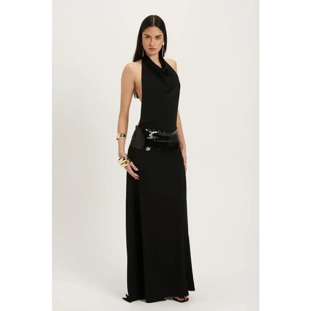 Ance Gria Adele Gown Black Size 8 - 8 / Black - Dresses