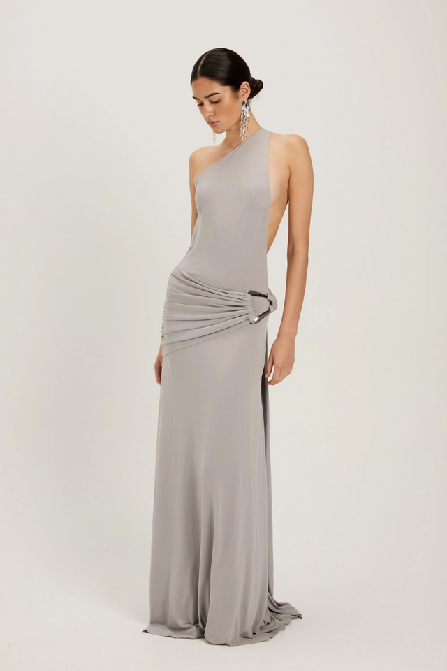 Ance Gria Gaia Gown Silver - 8 / Silver - Dresses