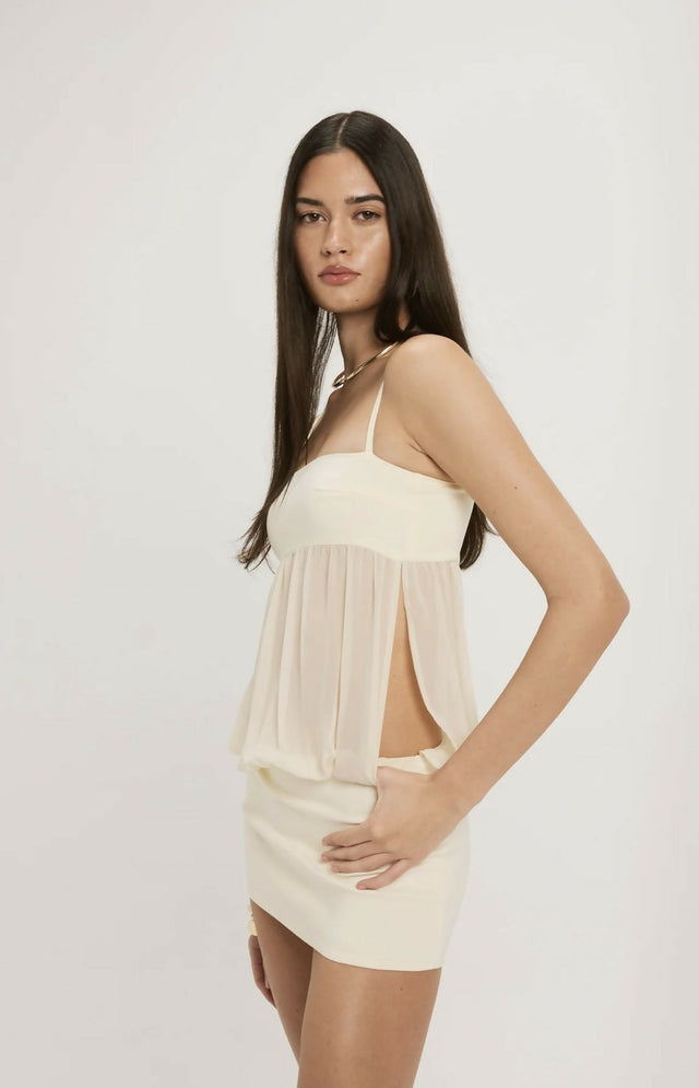 Ance Gria Romeo Mini in Cream Sizes XS S M - Dresses