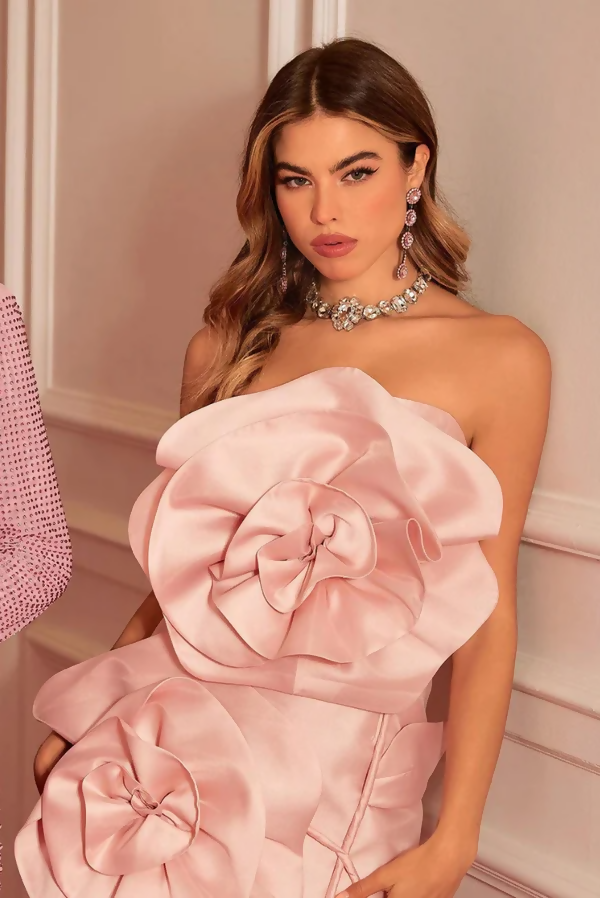 Angel Lane Carli Floral Mini — Blush - 8 / Pink - Dresses
