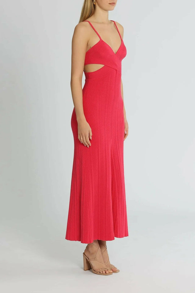 Anna Quan Sabrina Dress in Fuschia - 6 / Pink - Dresses