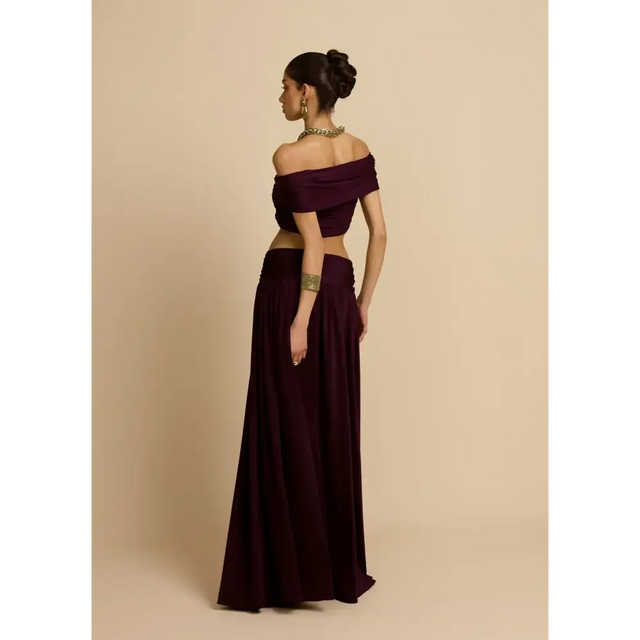 Arcina Ori Alessia Set in Plum Size 8 - 8 / Red - Outfit Sets