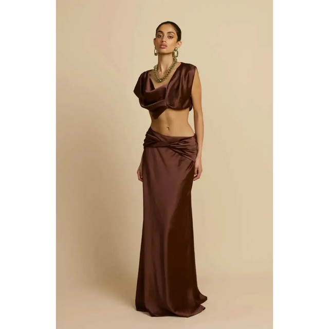 Arcina Ori Andi Set in Cacao - 8 / Brown - Outfit Sets