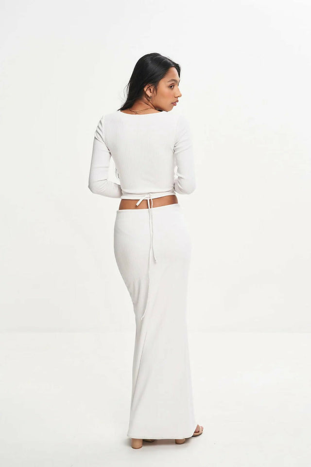 Arcina Ori Aston Midi Ivory - 6 / White - Dresses