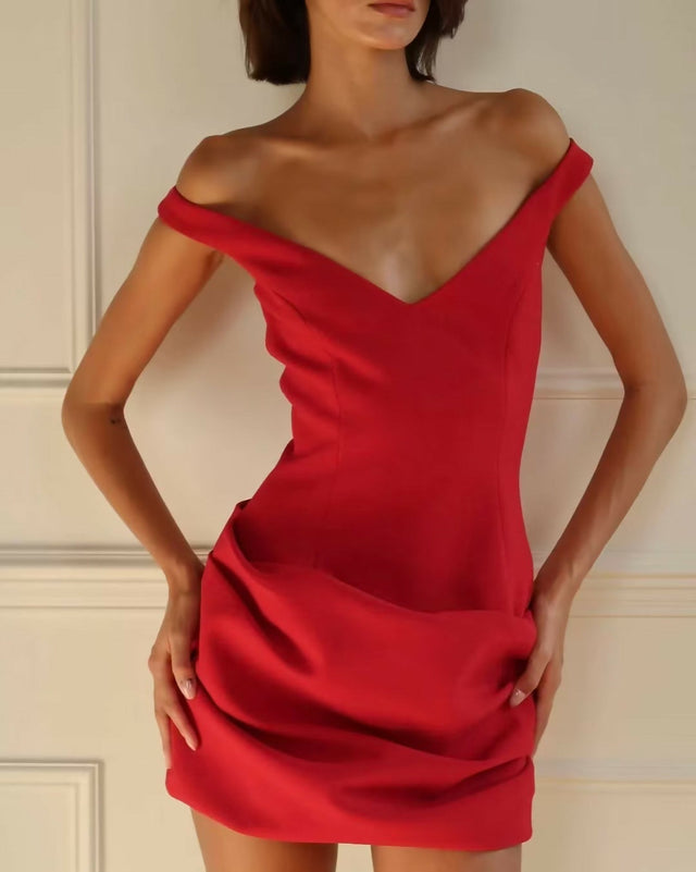 Arcina Ori Avery Dress Red Size Small - Red / 8 - Dresses
