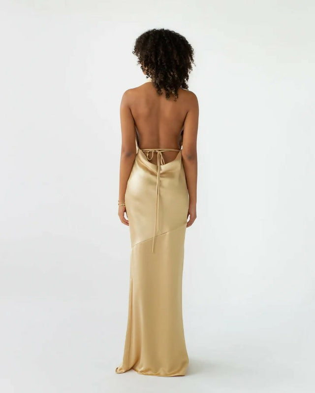 Arcina Ori Daniella Dress - 6 / Gold - Dresses