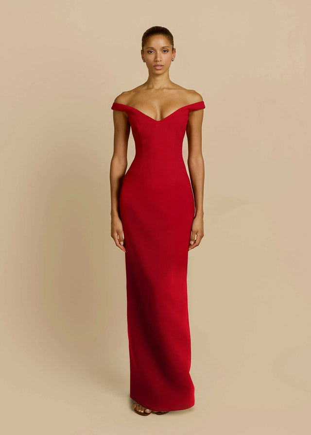 Arcina Ori Ellery Dress in Red - Dresses