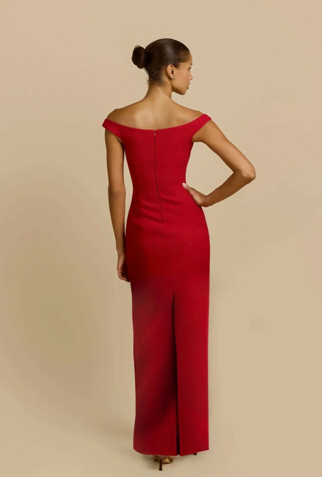 Arcina Ori Ellery Gown - 6 / Red - Dresses