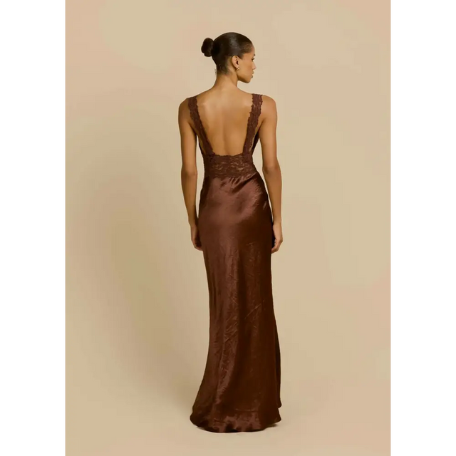 Arcina Ori Eveline Dress - 6 / Brown - Dresses
