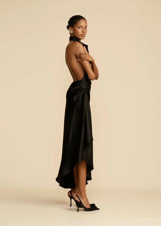 Arcina Ori Franka Midi Dress Black - 8 / Black - Dresses
