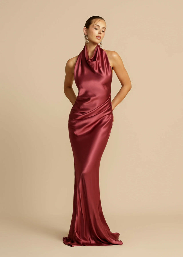 Arcina Ori Gaia Dress in Plum - 6 / Violet - Dresses