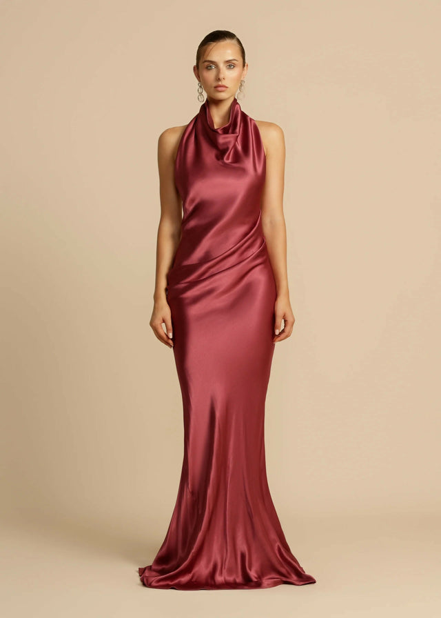 Arcina Ori Gaia Gown Plum - Dresses
