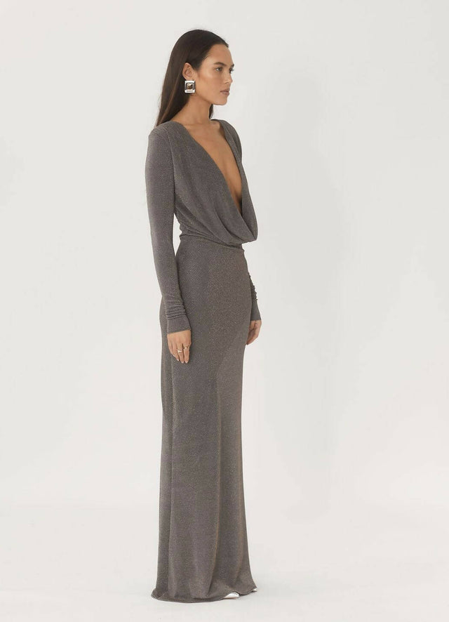 Arcina Ori Jen Maxi Dress - 6 / Gray - Dresses