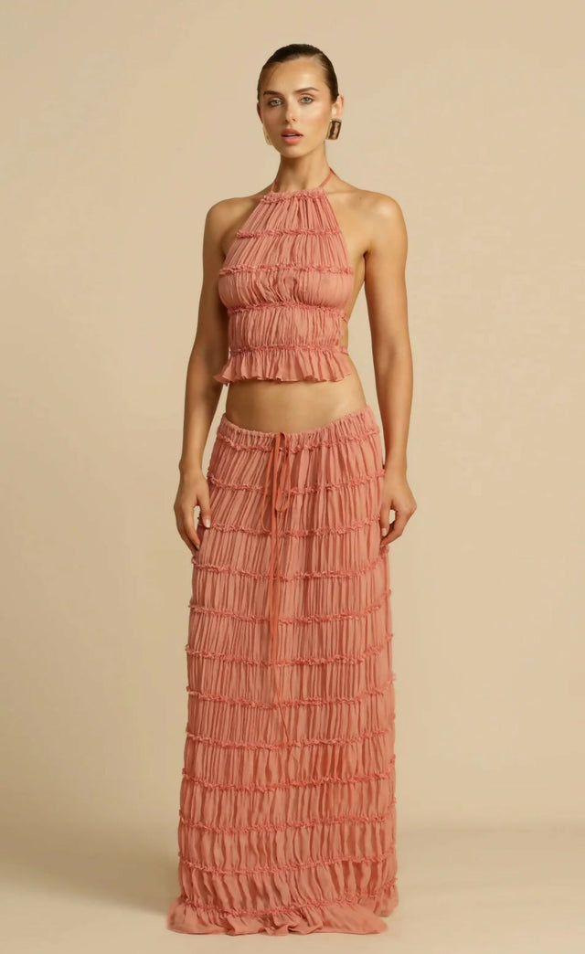 Arcina Ori Juliette Set Peach - Dresses