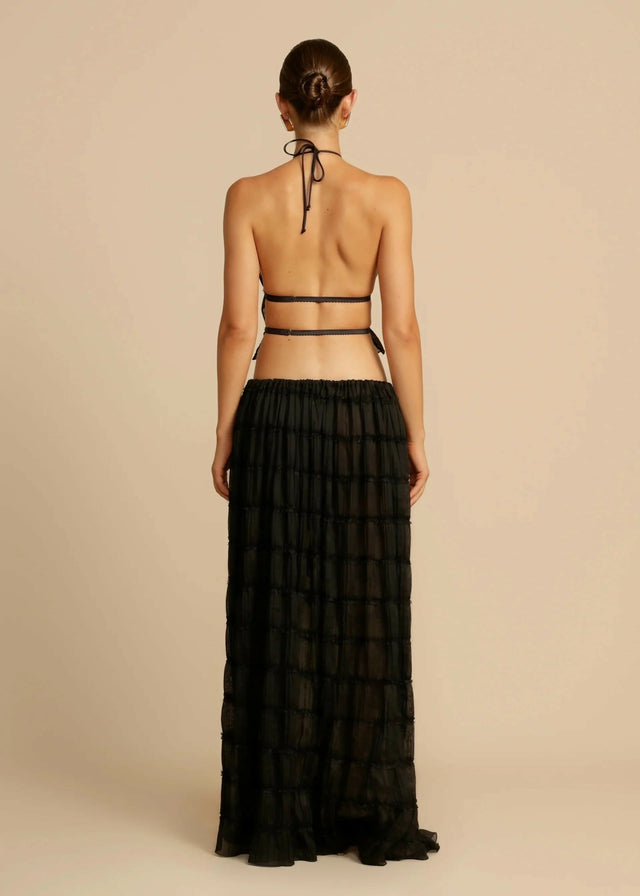 Arcina Ori Juliette Top and Skirt Set In Black Size 6 8 10 - Outfit Sets