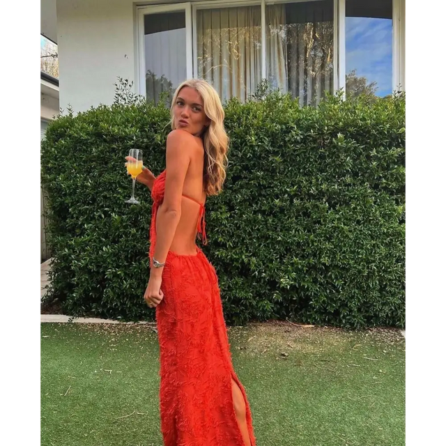 Arcina Ori Kara Dress - 6 / Red - Dresses