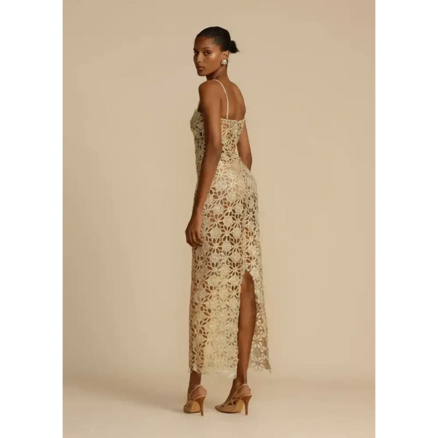 Arcina Ori Kendra Dress - 6 / Gold - Dresses