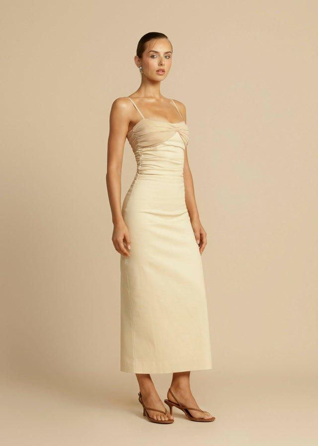 Arcina Ori Kinsley Dress Stone - 6 / Nude - Dresses