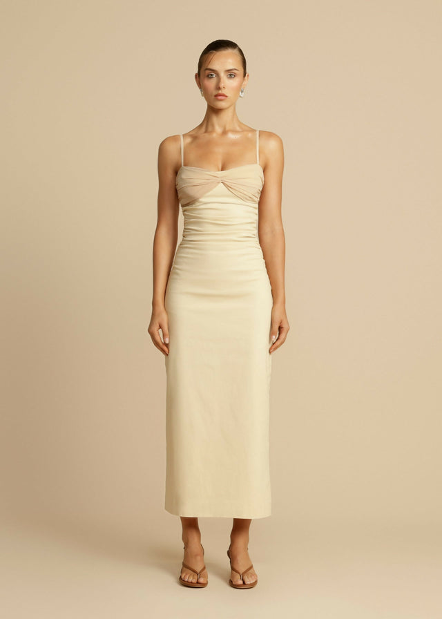 Arcina Ori Kinsley Dress Stone - 6 / Nude - Dresses