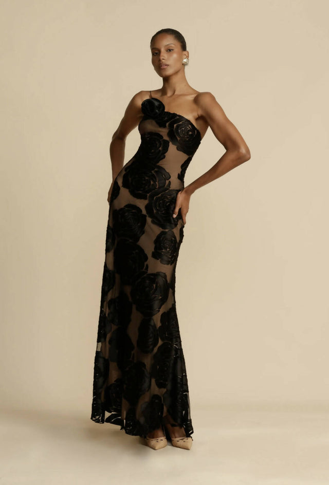 Arcina Ori Marcella Maxi Dress - 8 / Black - Dresses