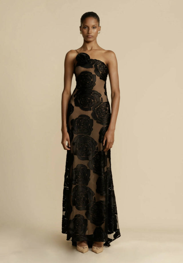Arcina Ori Marcella Maxi Dress - 8 / Black - Dresses