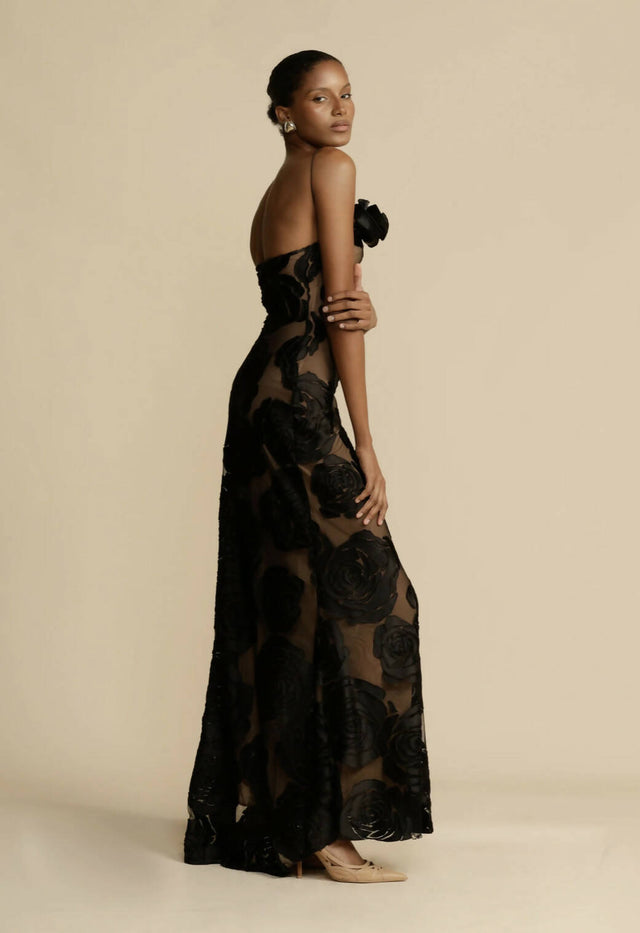 Arcina Ori Marcella Maxi Dress - 8 / Black - Dresses