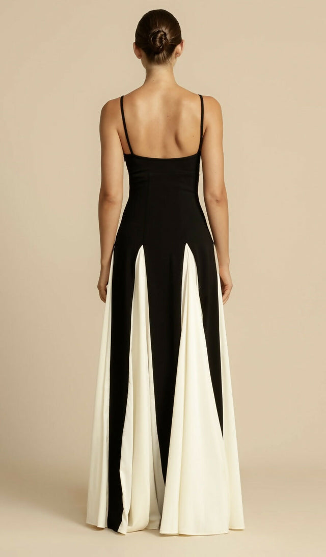 Arcina Ori Paloma Dress Black/White - Dresses