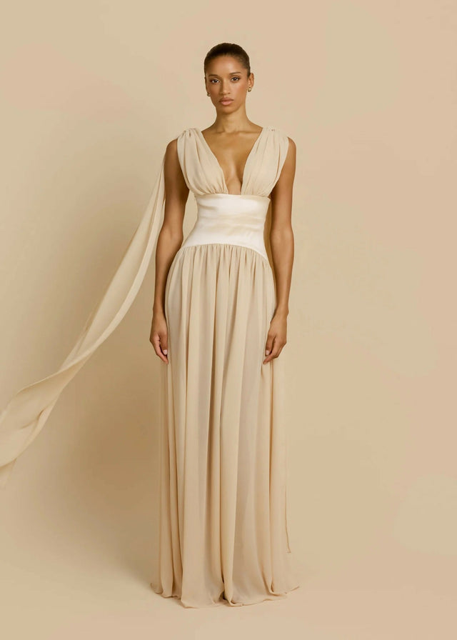 Arcina Ori Ramona Dress - 8 / Brown - Dresses