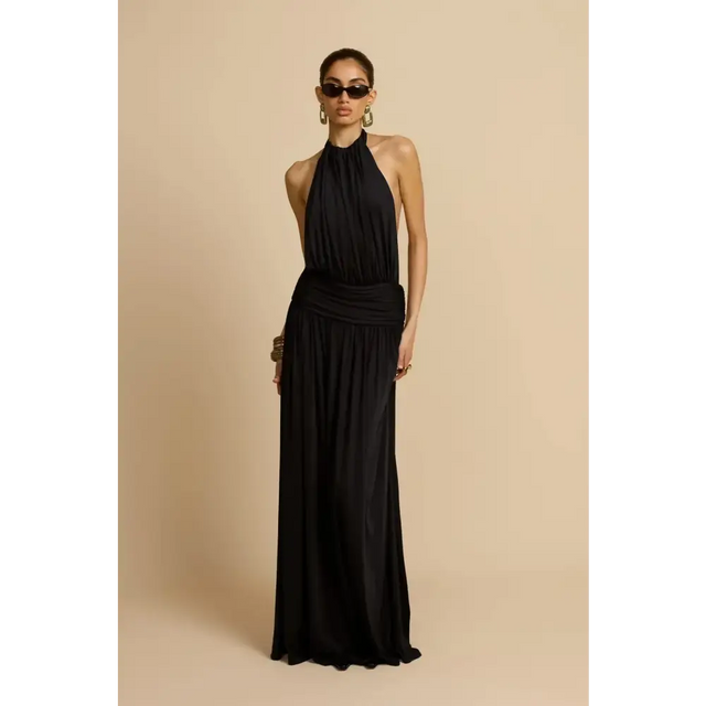 Arcina Ori Santina Dress Black Size 8 10 - Dresses