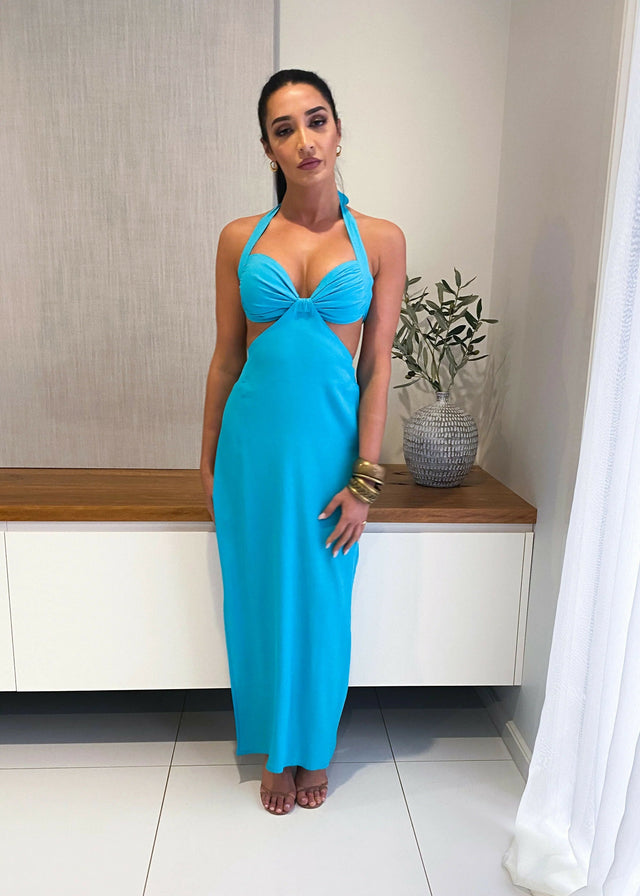 Arcina Ori Siena Maxi Dress in Blue - 6 / Blue - Dresses