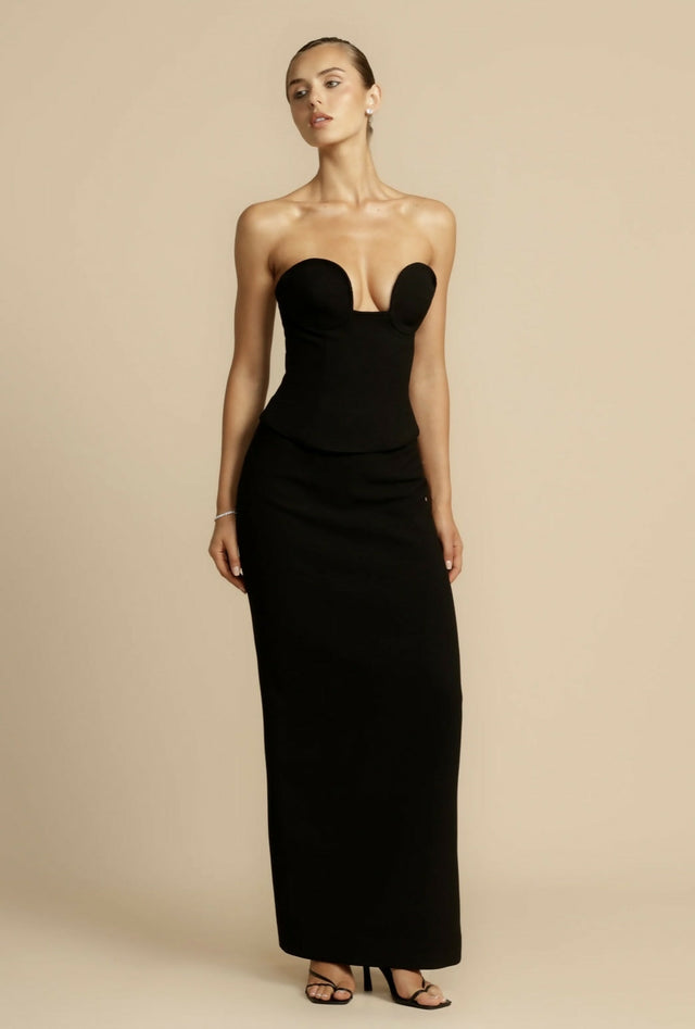 Arcina Ori Sloan Skirt and Frida Bustier Set - 8 / Black - Outfit Sets