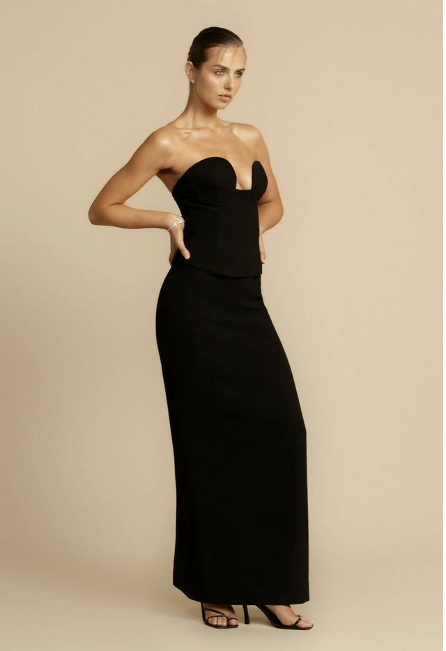 Arcina Ori Sloan Skirt and Frida Bustier Set - 8 / Black - Outfit Sets