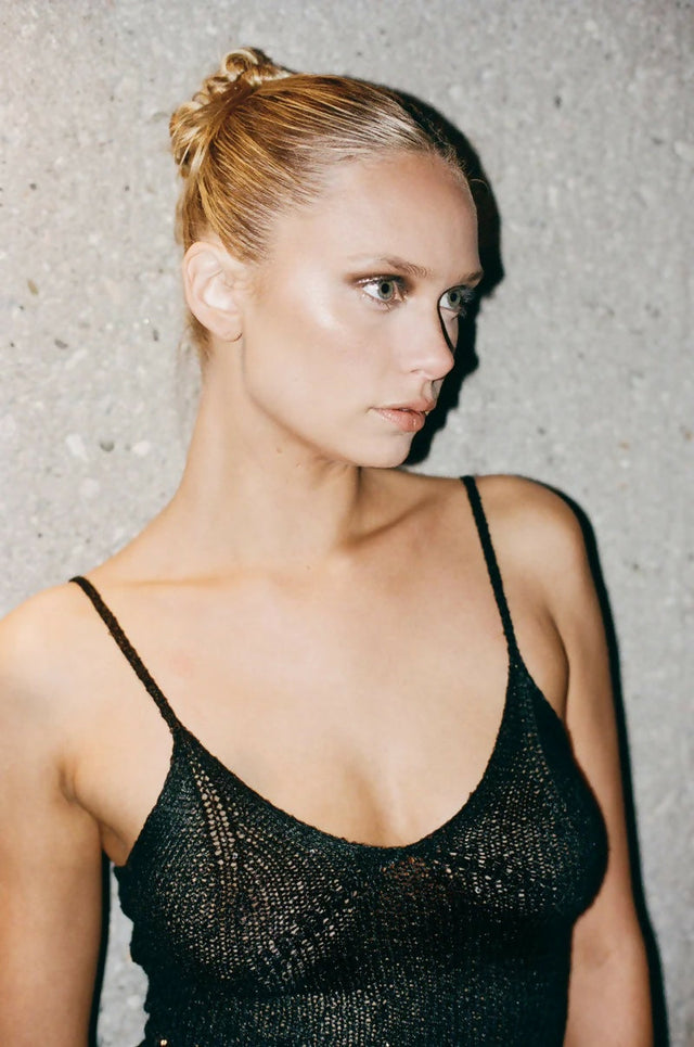 Asta Resort Delilah Mini Dress in Black - 6 / Black - Dresses