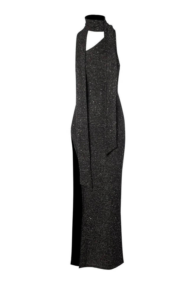 ASTA Resort Jennifer Dress - Charcoal Sequin - Dresses