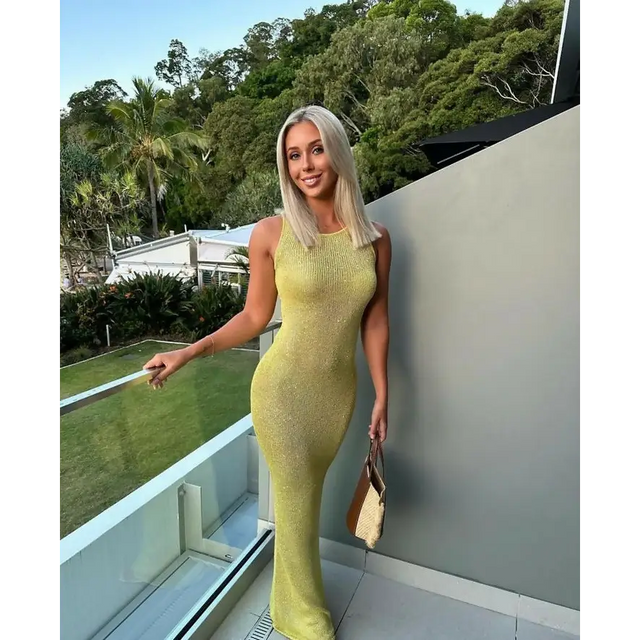 Asta Resort Natalia Dress - 6 / Yellow - Dresses