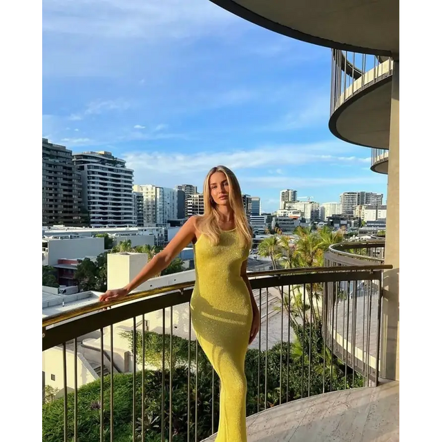Asta Resort Natalia Dress - 6 / Yellow - Dresses