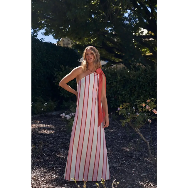 Aston Studio Mila Dress Stripe Size AU 8 - 10 / Multi - Dresses