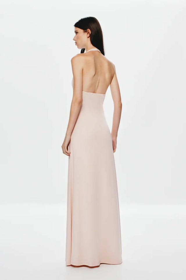 MISHA Jennifer Cupro Maxi Dress